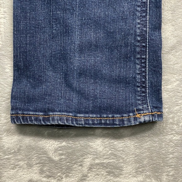 Hollister California Womens Jeans Size 24W 33L Bootcut Blue Denim - Picture 2 of 11